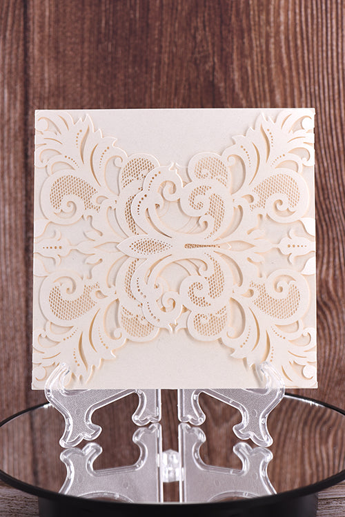 Classic Laser Cut Invitation Bella0087