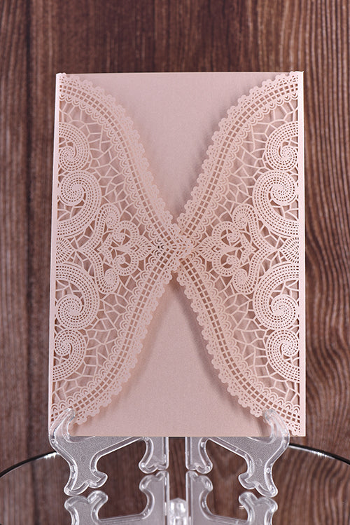 Classic Laser Cut Invitation Bella0196