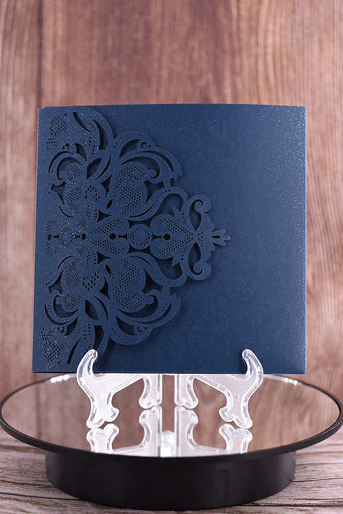 Trifold Classic Laser Cut Invitation Bella2126
