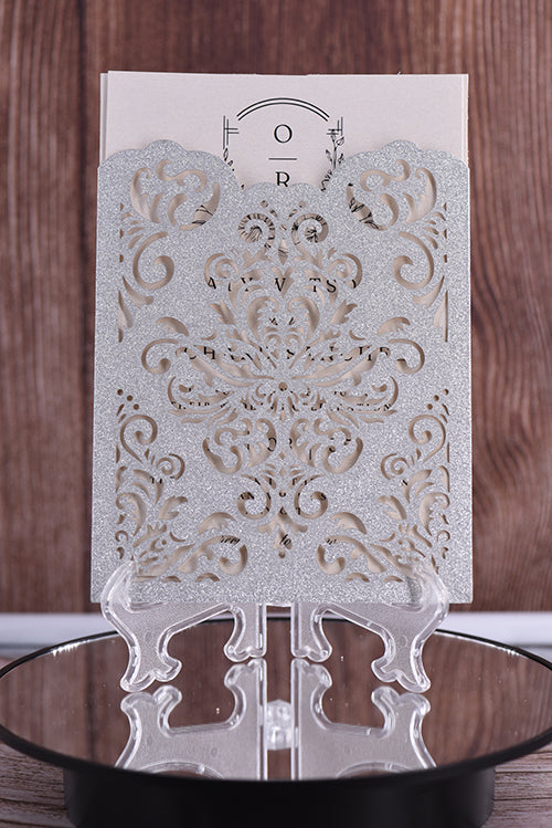 Elegant Glitter Invitation Bella0003G