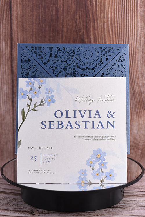Classic Laser Cut Invitation Bella0015