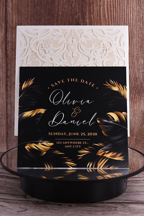 Classic Laser Cut Invitation Bella0019