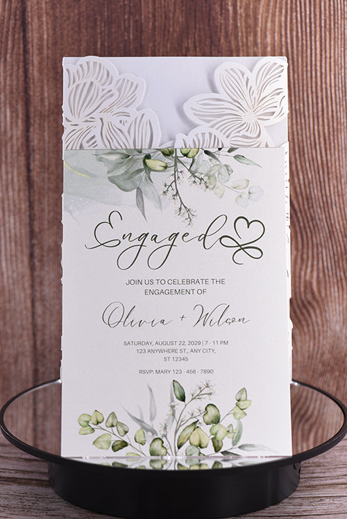 Classic Laser Cut Invitation Bella0020