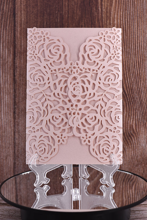 Classic Laser Cut Invitation Bella0140