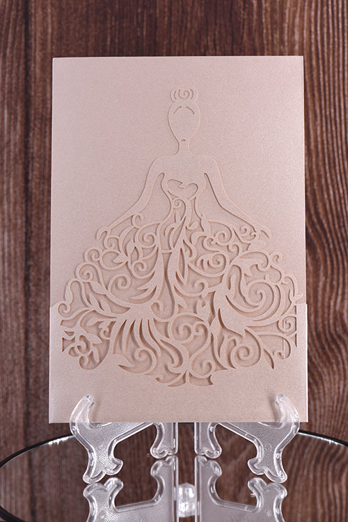 Classic Laser Cut Invitation Bella0161