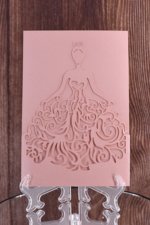 Classic Laser Cut Invitation Bella0161