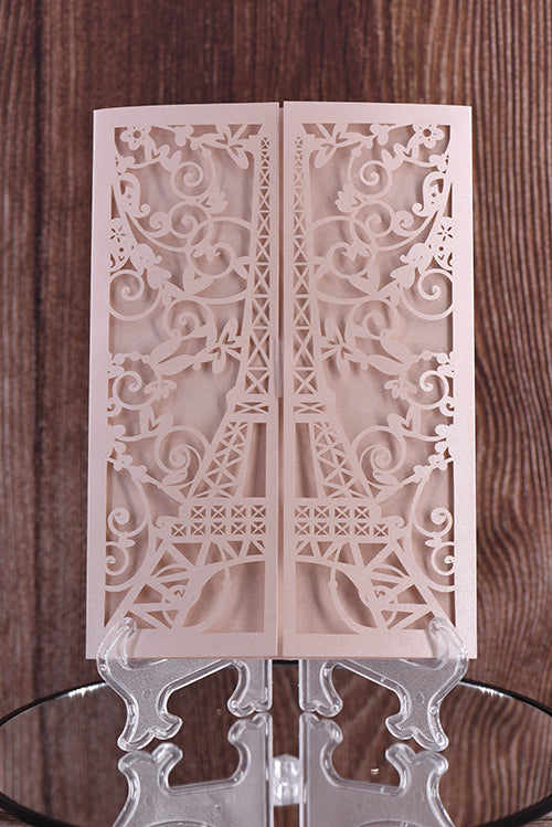 Classic Laser Cut Invitation Bella0174
