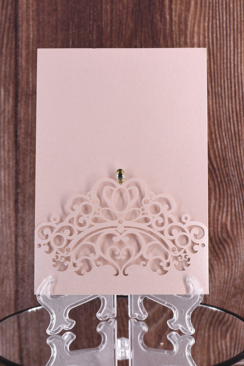 Classic Laser Cut Invitation Bella0192