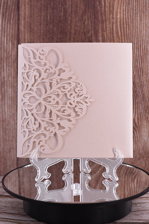 Trifold Classic Laser Cut Invitation Bella2129